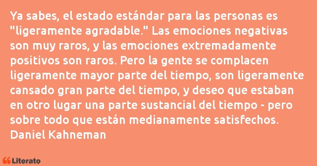 Frases de Daniel Kahneman