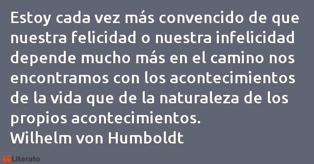 Frases de Wilhelm von Humboldt