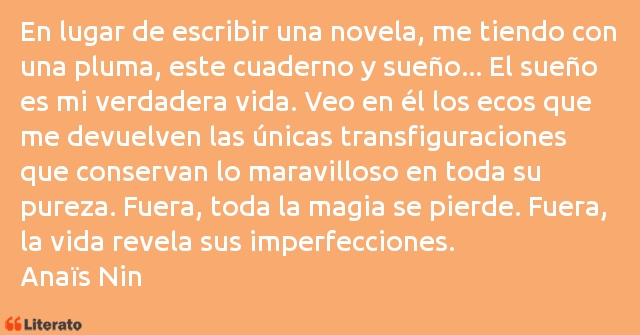 Frases de Anaïs Nin