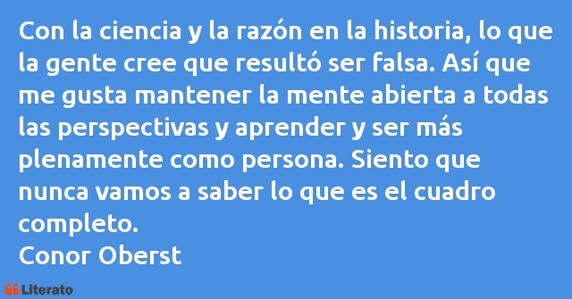 Frases de Conor Oberst