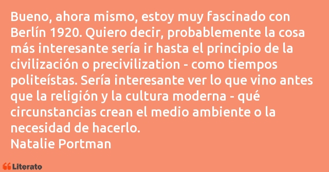 Frases de Natalie Portman