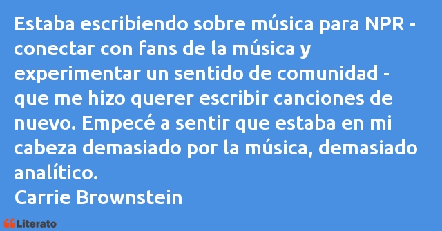 Frases de Carrie Brownstein