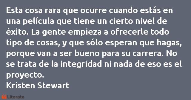 Frases de Kristen Stewart