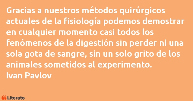 Frases de Ivan Pavlov