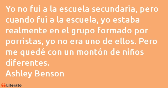 Frases de Ashley Benson