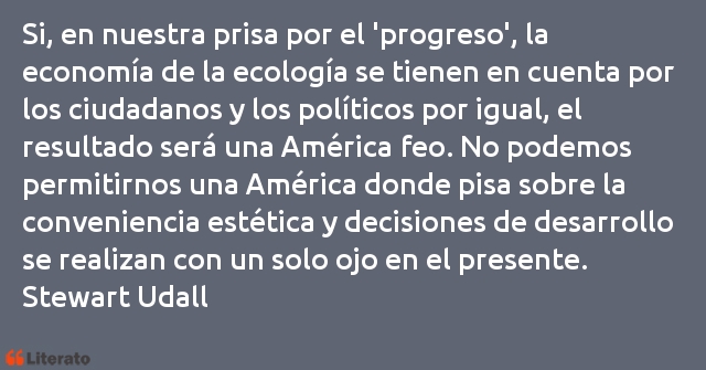 Frases de Stewart Udall