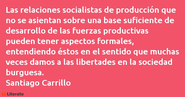 Frases de Santiago Carrillo