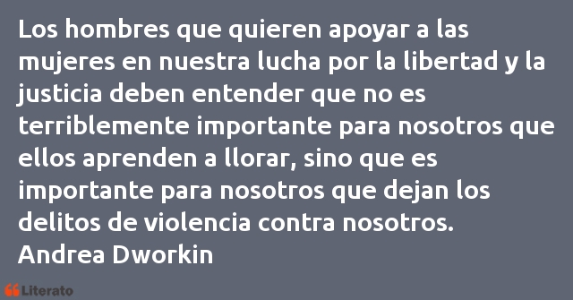 Frases de Andrea Dworkin