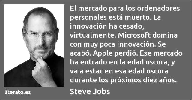 Frases de Steve Jobs