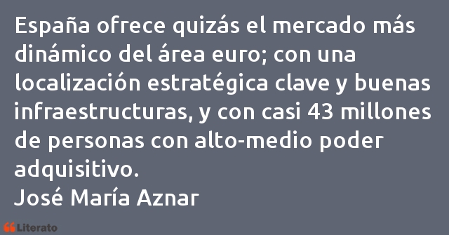 Frases de José María Aznar