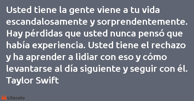 Frases de Taylor Swift