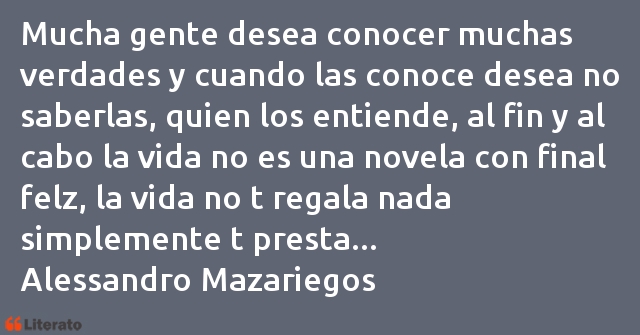 Frases de Alessandro Mazariegos