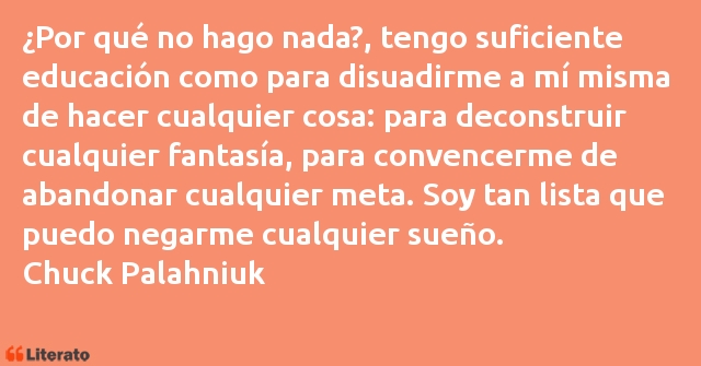 Frases de Chuck Palahniuk