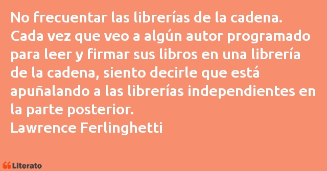 Frases de Lawrence Ferlinghetti