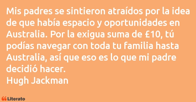 Frases de Hugh Jackman