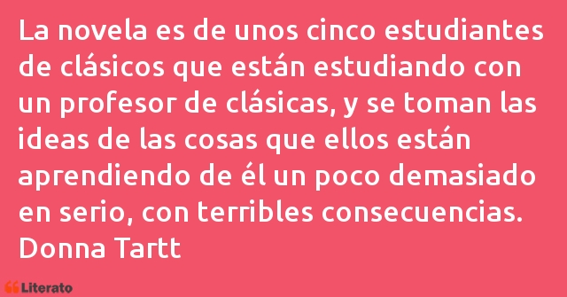 Frases de Donna Tartt