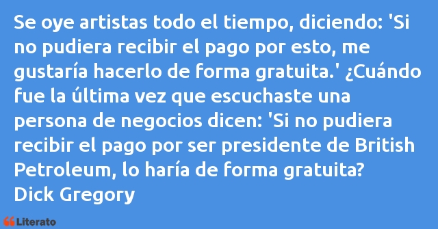 Frases de Dick Gregory