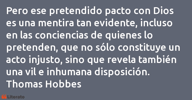 Frases de Thomas Hobbes