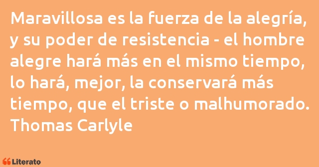 Frases de Thomas Carlyle