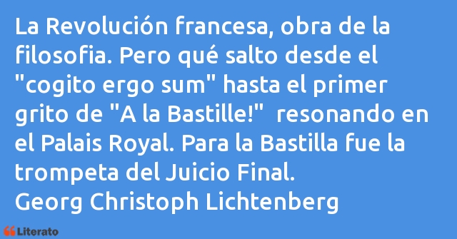 Frases de Georg Christoph Lichtenberg