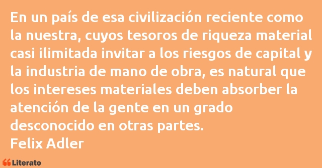 Frases de Felix Adler