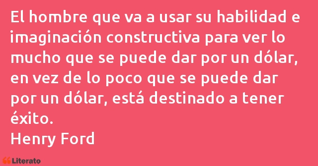 Frases de Henry Ford