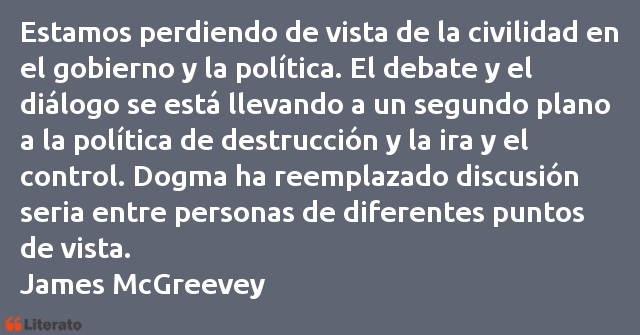 Frases de James McGreevey