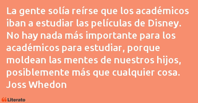 Frases de Joss Whedon