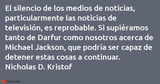 Frases de Nicholas D. Kristof