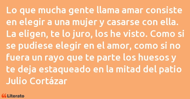 Frases de Julio Cortázar