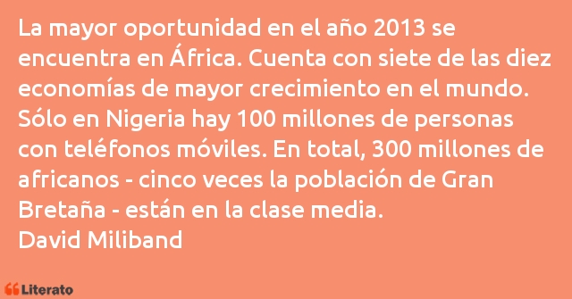 Frases de David Miliband