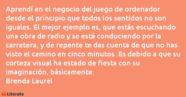Frases de Brenda Laurel