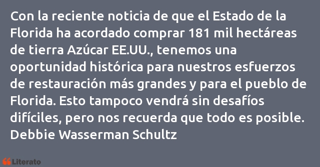 Frases de Debbie Wasserman Schultz