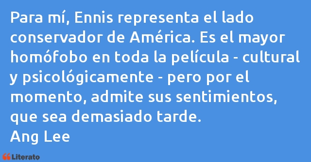 Frases de Ang Lee