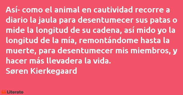 Frases de Soren Kierkegaard