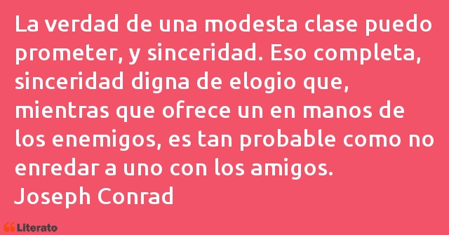 Frases de Joseph Conrad