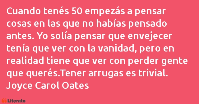 Frases de Joyce Carol Oates