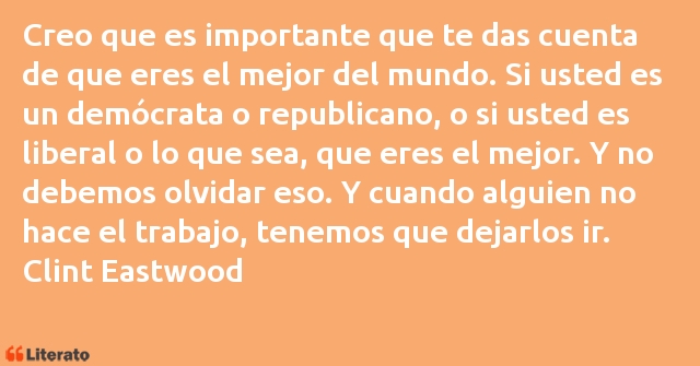 Frases de Clint Eastwood