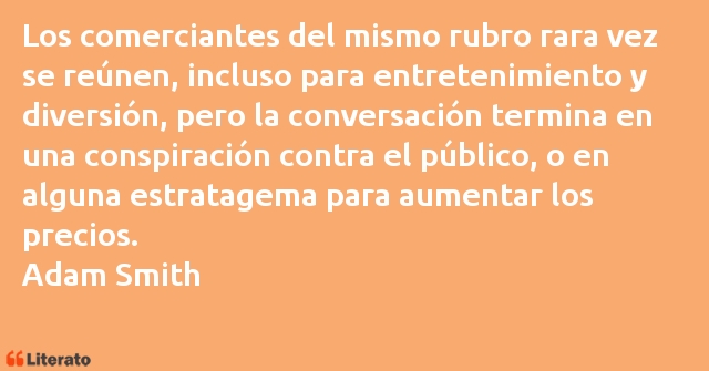 Frases de Adam Smith