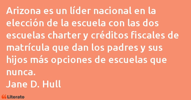 Frases de Jane D. Hull