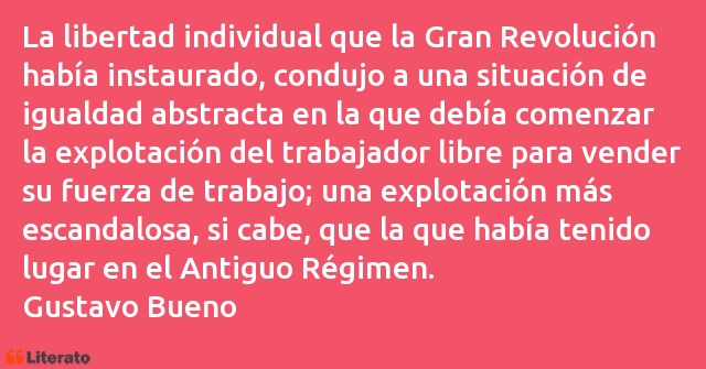 Frases de Gustavo Bueno