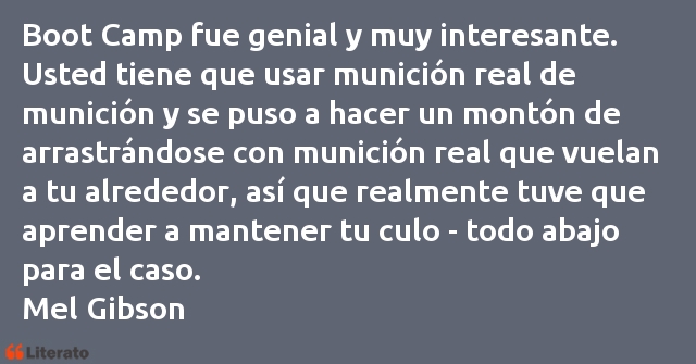 Frases de Mel Gibson