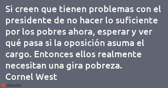 Frases de Cornel West