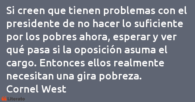 Frases de Cornel West