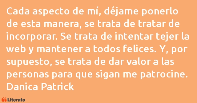 Frases de Danica Patrick