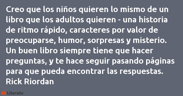 Frases de Rick Riordan