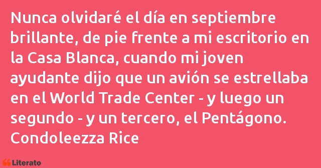 Frases de Condoleezza Rice