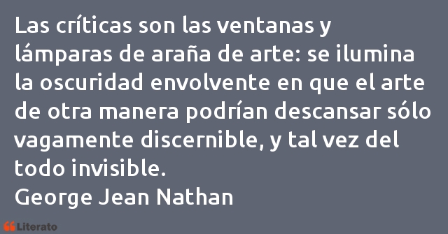 Frases de George Jean Nathan