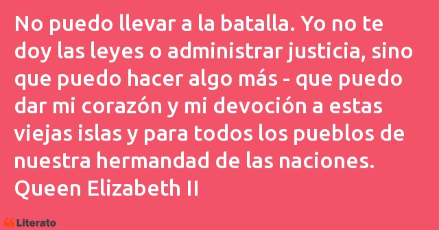 Frases de Queen Elizabeth II