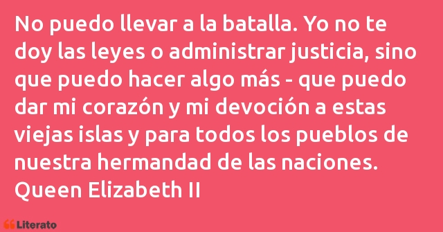 Frases de Queen Elizabeth II